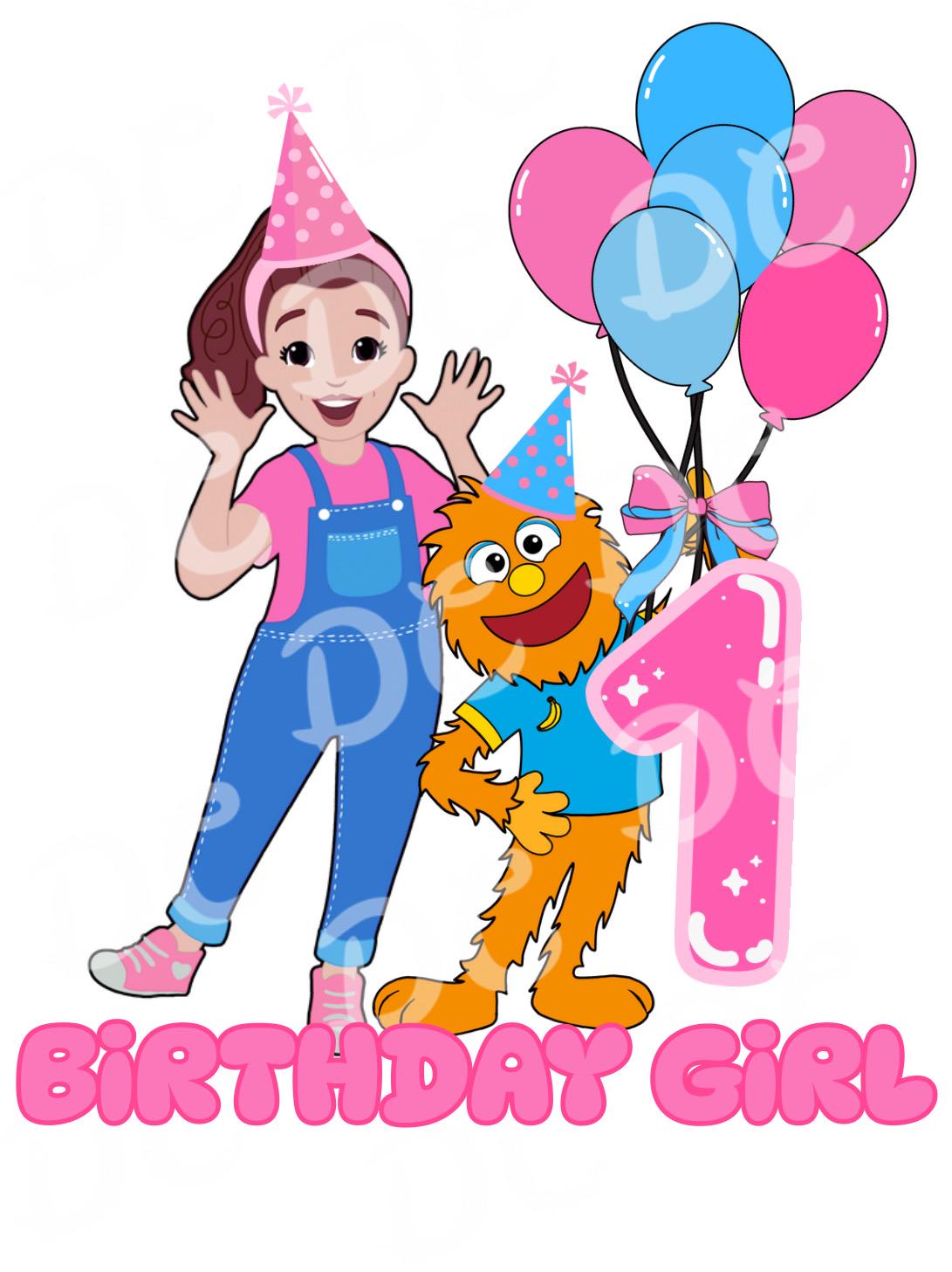 Ms. Rachel Birthday Girl 1 PNG *