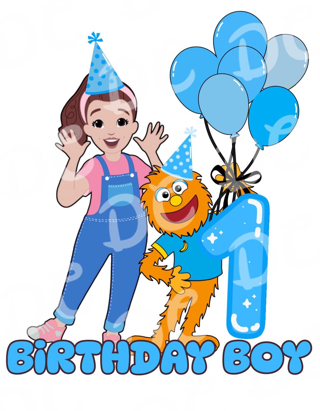 Ms. Rachel Birthday Boy 1 PNG *